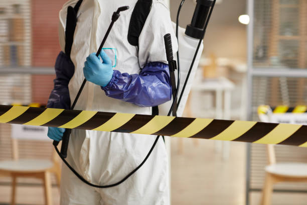 Professional Odor Removal technician working in Tilton, NH